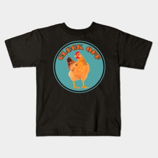 Cluck Off Funny Chicken Kids T-Shirt